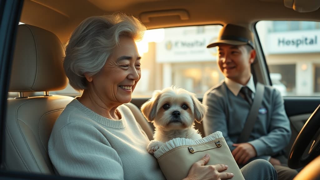 高齢者とペット